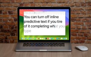 Here is how to disable predictive text