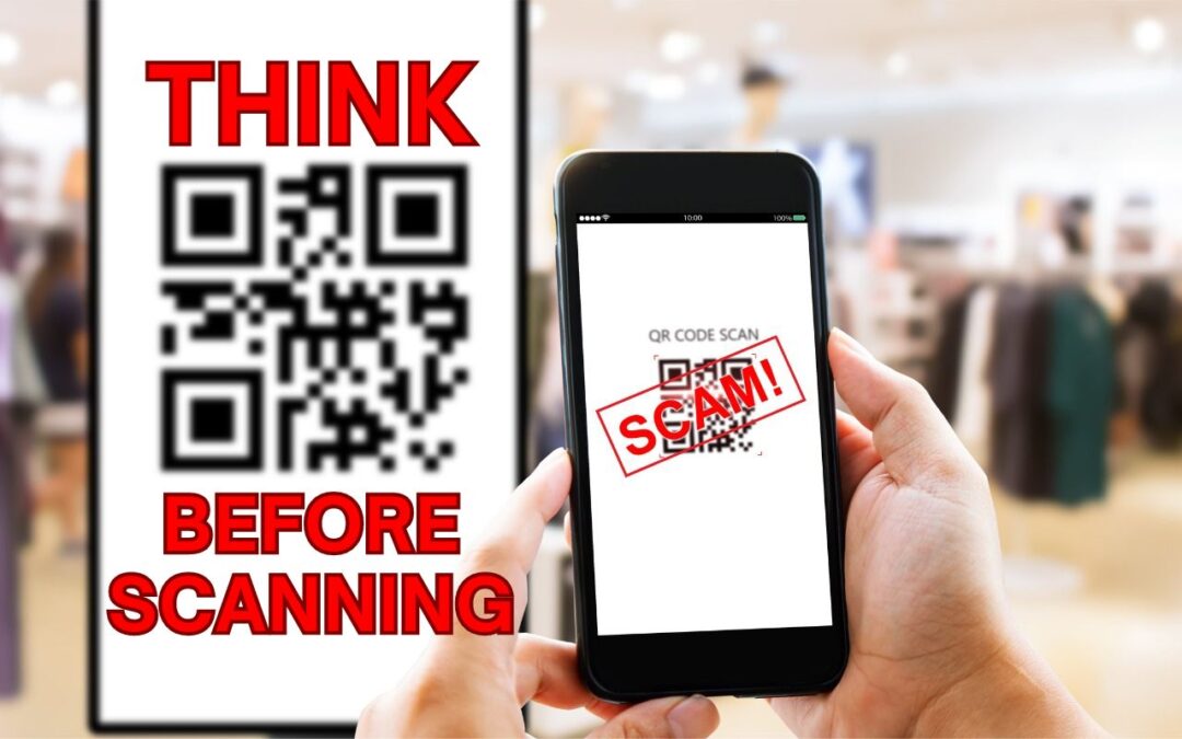 Quishing is when a QR code takes you to a malicious website.