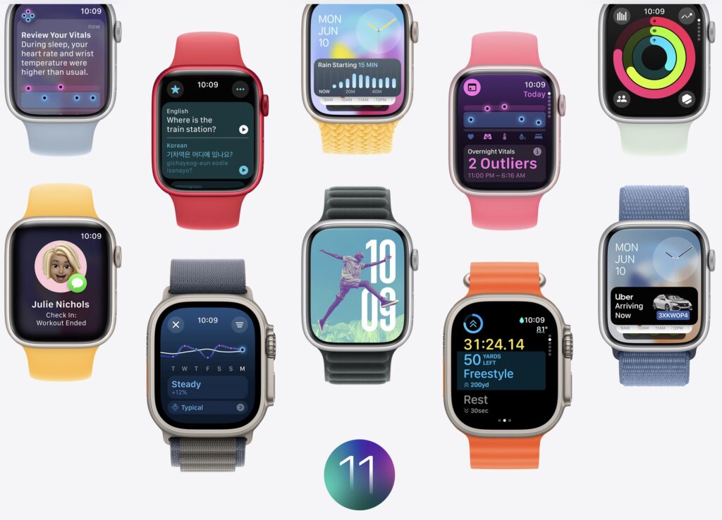 watchOS 11 update